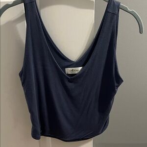 Blue Sleeveless Top